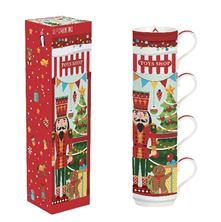 Picture of NUTCRACKER TEA SET INCLUDES TEAPOT AND 2 MUGS IN GIFT BOX